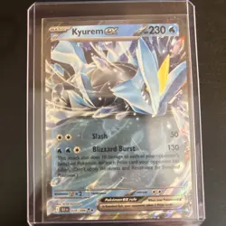 Kyurem ex 028/086 Black Bolt & White Flare Double Rare Holo Pokemon TCG NM/M - Image 1