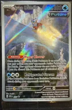 Pokemon TCG Iron Bundle SVP 066 SEALED Black Star Promo Holo - Image 1