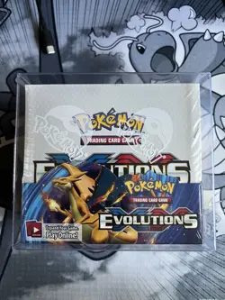 Pokemon XY Evolutions Brand New And Sealed English Booster Box - Crease In Box - Image 1