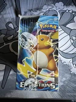 Pokemon XY Evolutions Brand New And Sealed English Booster Box - Crease In Box - Image 3