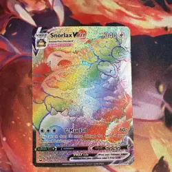 Pokemon Snorlax VMAX 206/202 Swsh01 Secret Rare Full Art Holo - Image 1