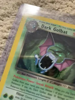 Pokemon TCG Dark Golbat Holo 7/82 Team Rocket 2000 Rare WOTC MP - Image 3