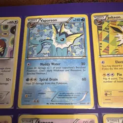 Pokemon TCG Eeveelutions Black & White Eevee Promo Set BW87-94 + Sylveon XY04 - Image 3
