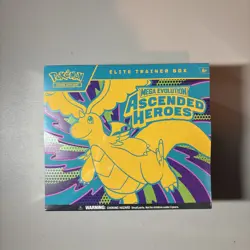 Pokemon Ascended Heroes ETB SEALED Mega Evolution N's Zekrom Promo ✅ - Image 1