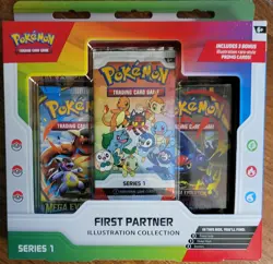 Pokemon TCG First Partner Illustration Collection Series 1 New Sealed - Image 1