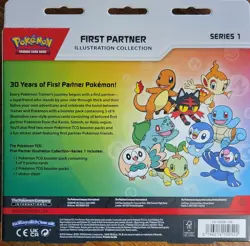 Pokemon TCG First Partner Illustration Collection Series 1 New Sealed - Image 2