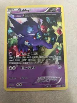 Pokemon TCG Sableye XY XY92 Holo Promo Card - Image 1
