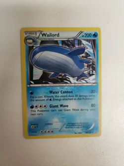 Wailord 26/124 Holo Rare Dragons Exalted Pokemon Holo MP - Image 1