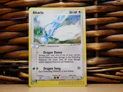 Pokemon ALTARIA 2/97 HOLO RARE SWIRL | MP Moderate Play | EX Dragon | 2003 - Image 1