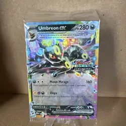 Pokemon Umbreon EX 060/131 Prismatic Evolutions Stamp Promo Sealed - Image 1