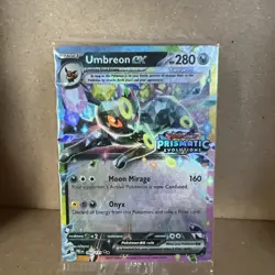 Pokemon Umbreon EX 060/131 Prismatic Evolutions Stamp Promo Sealed - Image 3