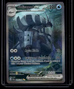 Pokemon Paradox Rift Golisopod ex - 246/182 - Special Illustration Rare NM - Image 1