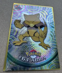 2000 Topps Chrome Pokemon Abra Spectra #63 - Image 2