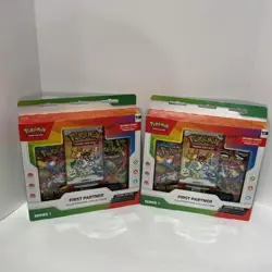 Two Pokemon First Partner Illustration Collection Series 1 Boxes - Image 1