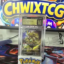 Pokemon TCG Alakazam CGC PRISTINE 10 Mega Symphonia Art Rare HoloJapanese - Image 1