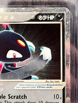 Sneasel ex 103/109 EX Ruby Sapphire Holo Ultra Rare Vintage Pokemon Card – MP - Image 3