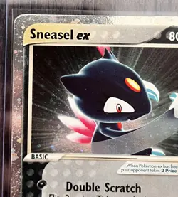 Sneasel ex 103/109 EX Ruby Sapphire Holo Ultra Rare Vintage Pokemon Card – MP - Image 4