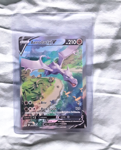 Pokemon Lost Origin Aerodactyl V 180/196 Alt Art Card Pack Fresh !! - Image 1