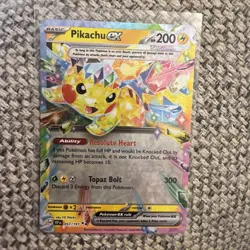 Pokemon TCG Pikachu ex 057/191 - Surging Sparks Pokemon Card - Image 1
