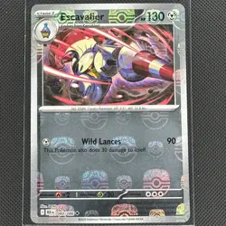 Escavalier (Master Ball Pattern) 060/086 Common Black Bolt Pokemon Near Mint - Image 1