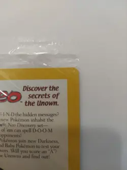 Sealed Entei Black Star Movie Promo- Pokemon Reverse Holofoil - Image 3