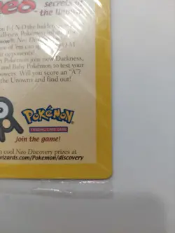 Sealed Entei Black Star Movie Promo- Pokemon Reverse Holofoil - Image 4