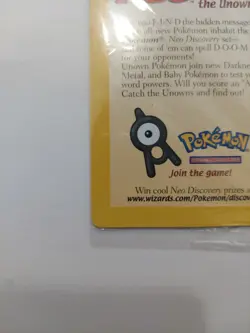 Sealed Entei Black Star Movie Promo- Pokemon Reverse Holofoil - Image 5