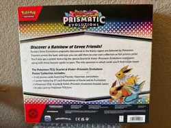 Pokemon TCG Scarlet & Violet Prismatic Evolutions Poster Collection Box Sealed - Image 2