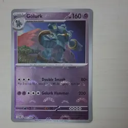 The Pokemon Company Golurk 043/086 Sv: Black Bolt Reverse Holo Uncommon HP160 - Image 1