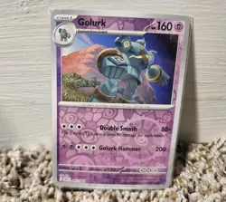 Golurk 043/086 Reverse Holo Uncommon Black Bolt Pokemon TCG NM - Image 1
