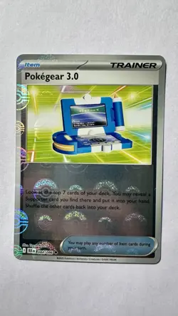 Pokegear 3.0 Poke Ball Pattern - Pokemon SV: Black Bolt #084/086 - NM Foil - Image 1
