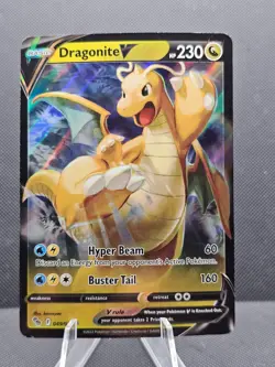 Dragonite V 049/078 Pokemon GO Holo - Image 1