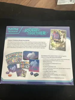 Pokemon TCG: Journey Together Pokemon Center Elite Trainer Box ETB NEW SEALED - Image 3