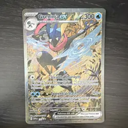 The Pokemon Company Greninja ex 132 SVP Promo Full Art Holo Stage 2 Pokemon Card - Image 1