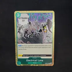 Electrical Luna OP08-036 Two Legends Foil One Piece Card Game English - Image 1