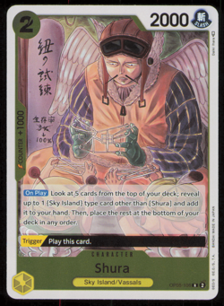 Foil Shura OP05-106 R Awakening of the New Era One Piece TCG NM - Image 1