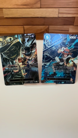 ONE PIECE Card Game Ace EB02-028 R SP + Sabo OP07-118 SEC SP Set of 2 from Japan - Image 2