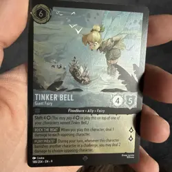 Disney Lorcana Fabled - Tinker Bell - Giant Fairy #188/204 - Super Rare Foil - Image 2