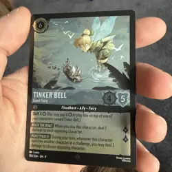 Disney Lorcana Fabled - Tinker Bell - Giant Fairy #188/204 - Super Rare Foil - Image 3