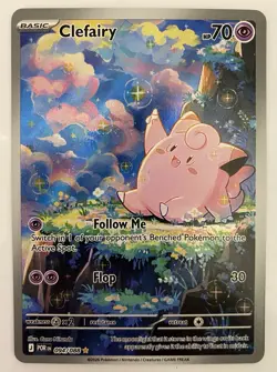 GEM MINT Pokemon CLEFAIRY 094/088 SIR MEGA EVOLUTION PERFECT ORDER - Image 1