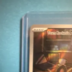 Pokemon Team Rocket's Meowth 203/182 Illustration Rare Full Art Holo Sv10 - Image 5