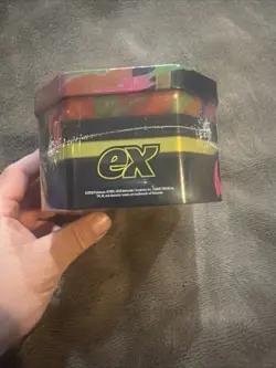 Pokemon Mega Charizard ex Factory Sealed Tin Box - Charizard X - 4 Booster Packs - Image 4