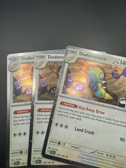 Dudunsparce 129/162 Cosmo Holo Pokemon Prize Pack Series 7 Promo Pack Fresh - NM - Image 3