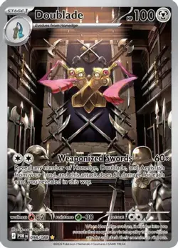 Doublade 098/088 Holo Illustration Rare Perfect Order Pokemon Near Mint - Image 1