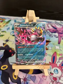 Fezandipiti EX 142/217 Pokemon TCG Ascended Heroes NM - Image 1