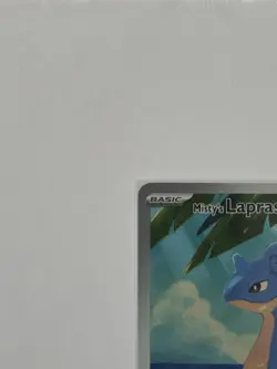 Pokemon TCG Destined Rivals Misty's Lapras 194/182 NM Illustration Rare Holo - Image 2
