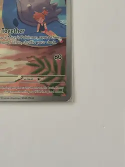 Pokemon TCG Destined Rivals Misty's Lapras 194/182 NM Illustration Rare Holo - Image 4