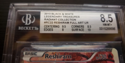 Pokemon Tcg Reshiram Full Art RC22/RC25 Beckett 8.5 - Image 3