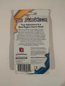 Pokemon Sun And Moon Single Blister Pack - Pikipek Promo - SM Base Set - Image 2