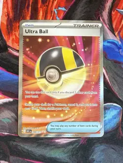 Ultra Ball 264/217 Full Art - Ascended Heroes Pokemon TCG PACK FRESH MINT - Image 1